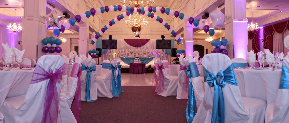 Wedding Banquet Hall Decoration Catering Chicago Linen Rental